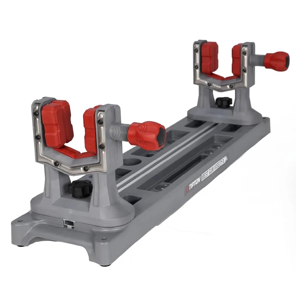 Tipton Best Gun Vise Gen 2 with Universal Mounting, Adjustable Gun Clamps, Vise Mod Accessory Storage, For Gun Maintenance, Cleaning, and Gunsmithing | Versatile firearm vise for gun care