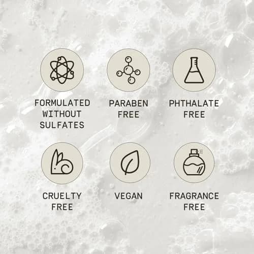 PAPATUI Hydrating Men's Face Cleanser | Niacinamide, Hyaluronic Acid | Unscented | 8 oz (Pack of 2) thumbnail 5