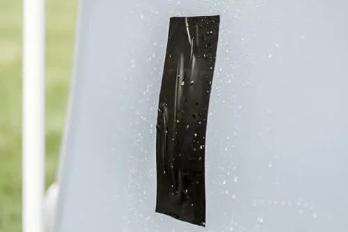 T-REX Heavy Duty Waterproof Repair Tape 2" x 5' (10 ft total) Black | Fixes Wet, Rough, Dirty Surfaces & Leaks thumbnail 4