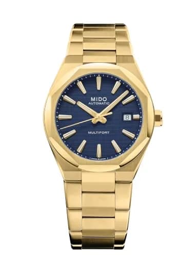 MIDO Multifort 8 One Crown Swiss Automatic Watch 40mm Gold Tone PVD Stainless Steel thumbnail 1
