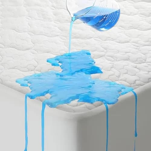 ZONAMA Vacuum Bags 5 Sided Waterproof Mattress Protector Queen Size | 360° All-Round Protection, Quilted Bamboo Rayon thumbnail 1