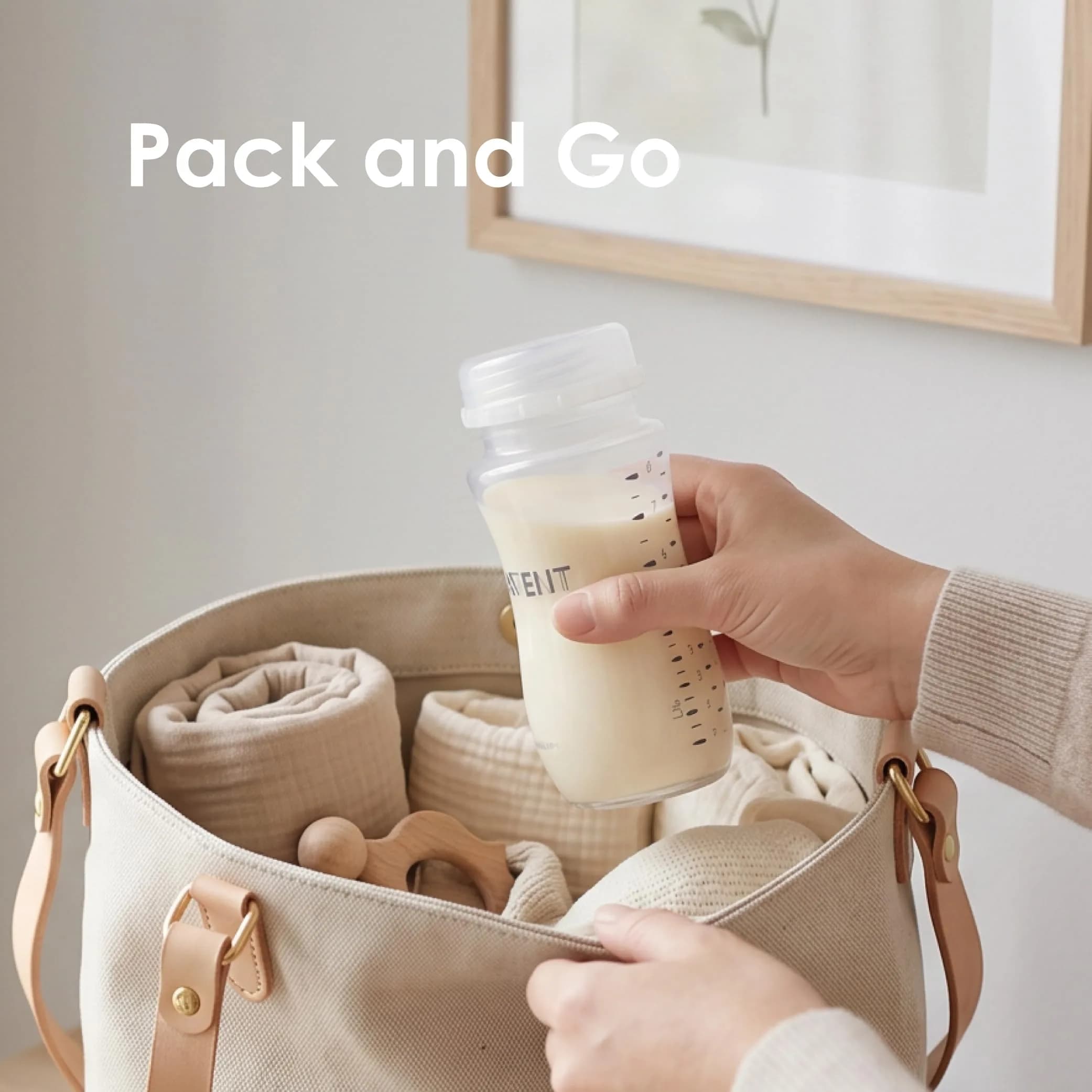 Maymom Travel Bottle Caps 6-Pack | Compatible with Philips Avent Natural & Anti-Colic Bottles (PP & Glass) and Selected Maymom Bottles (Transparent) - view 6