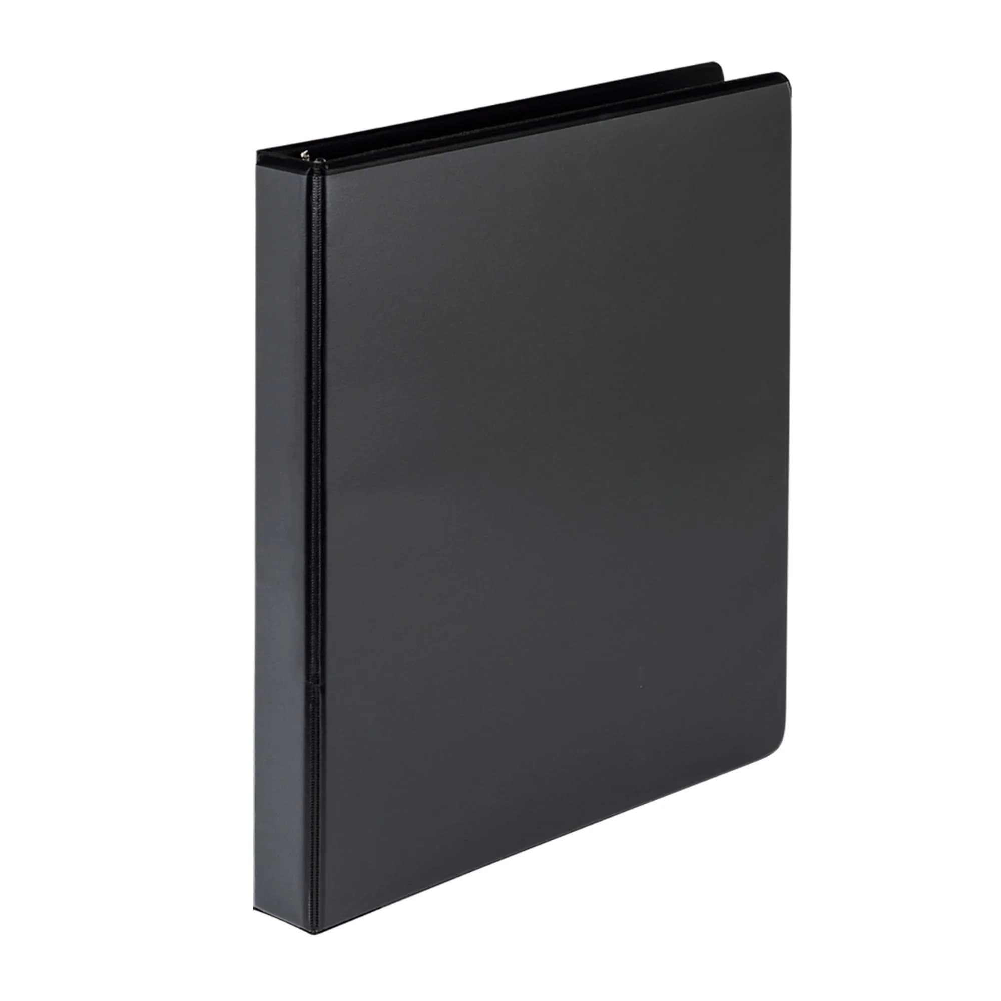 Samsill 2.5cm (1 Inch) 3 Ring D-Ring Binder, Black, Pallet of 576 Binders | Heavy Duty Recycled Chipboard - view 9