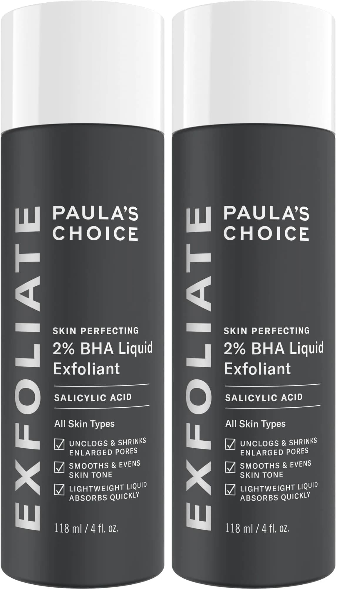 Paula's Choice SKIN PERFECTING 2% BHA Liquid Salicylic Acid Exfoliant 236ml (8 Fl Oz) | Gentle Non-Abrasive Leave-On Exfoliant - main product image