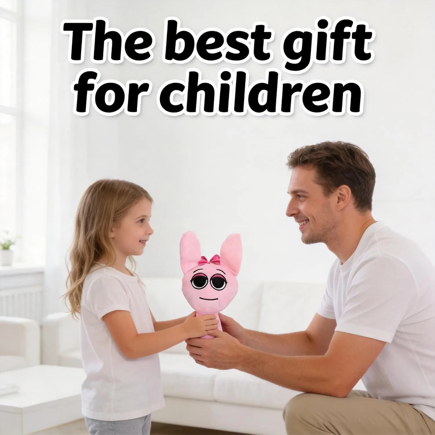 Generic Black+Red Plush Toy Figure (2-Pack) | Soft & Fun Stuffed Doll for Fans - view 6