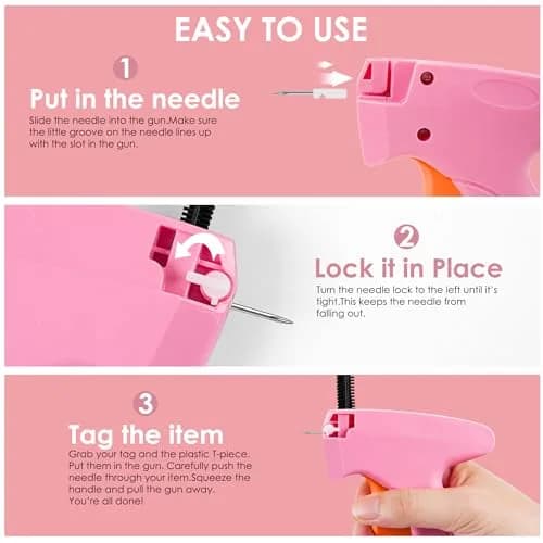 Scopck Handheld Stitch Gun for Clothes | 4000 Fasteners (12mm) | USA Import thumbnail 4