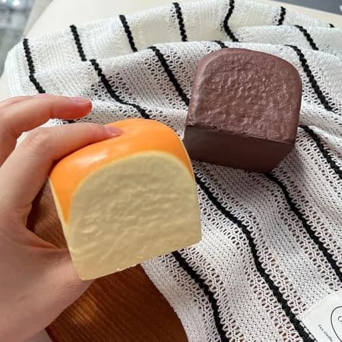 Generic Dumpling Stress Balls 2 Pack | Non-Toxic PU, Slow Rising, Vanilla Scented thumbnail 4