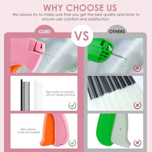 Scopck Handheld Stitch Gun for Clothes with 6 Needles & 4000 Fasteners | Quick Clothing Fixer thumbnail 7