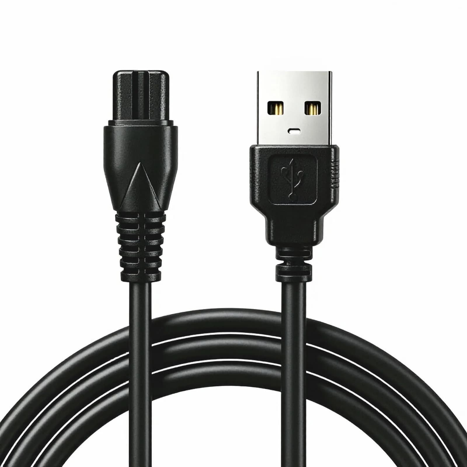 IWEEL Charger Cable for Electric Callus Remover for Feet | 0.8m High-Quality USB Cable — Blackout