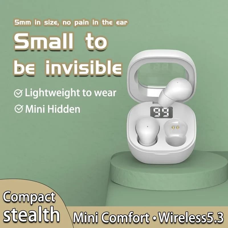 YXYKODM Ultra-Mini Invisible Sleep Earbuds Bluetooth 5.3 for Side Sleepers Small Ears | ENC Noise Cancelling, 20H Playtime thumbnail 7
