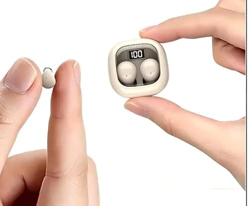 YXYKODM Ultra-Mini Invisible Sleep Earbuds Bluetooth 5.3 for Side Sleepers Small Ears | ENC Noise Cancelling, 20H Playtime thumbnail 1