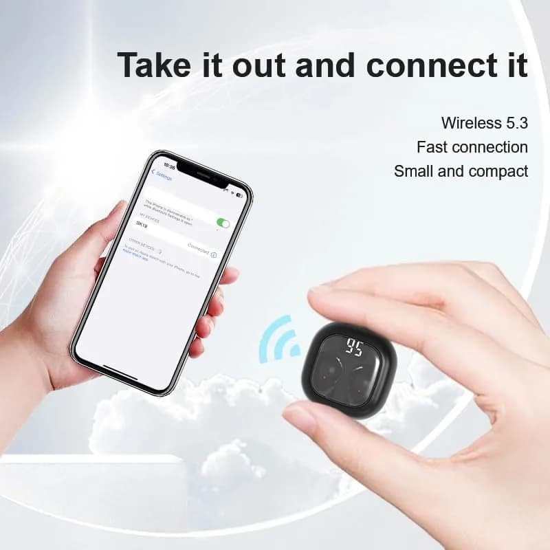 YXYKODM Smallest Invisible Sleep Earbuds Bluetooth 5.3 for Side Sleepers Small Ears | Ultra-Mini, 2g Lightweight, ENC Noise Cancelling thumbnail 3