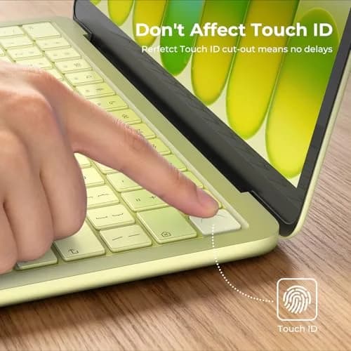 EooCoo Citrus Clear TPU Keyboard Skin for MacBook Neo/Pro 13/14/15/16, Air 13/15, US Layout | Ultra-Thin & Washable thumbnail 5
