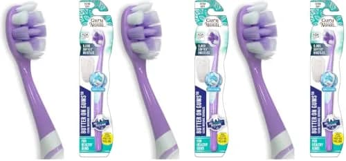 GuruNanda Butter on Gums Toothbrush 3-Pack | ADA Accepted for Sensitive Gums with 8000+ Ultra Soft Bristles thumbnail 1