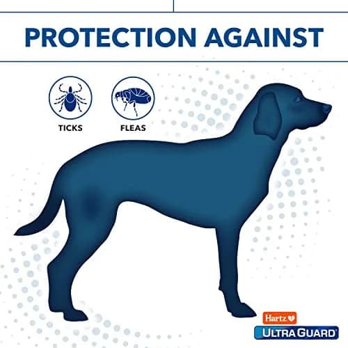 Hartz UltraGuard Flea & Tick Collar for Dogs & Puppies, 7-Month Protection, White, Up to 20 Inch Neck (3-Pack) thumbnail 4