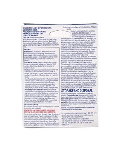 Hartz UltraGuard Flea & Tick Collar for Dogs & Puppies, 7-Month Protection, White, Up to 20 Inch Neck (3-Pack) thumbnail 2