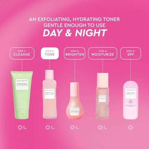 Glow Recipe Watermelon Glow PHA + BHA Pore-Tight Toner 150ml (5 Fl Oz) | Exfoliates & Hydrates for Poreless Skin thumbnail 6