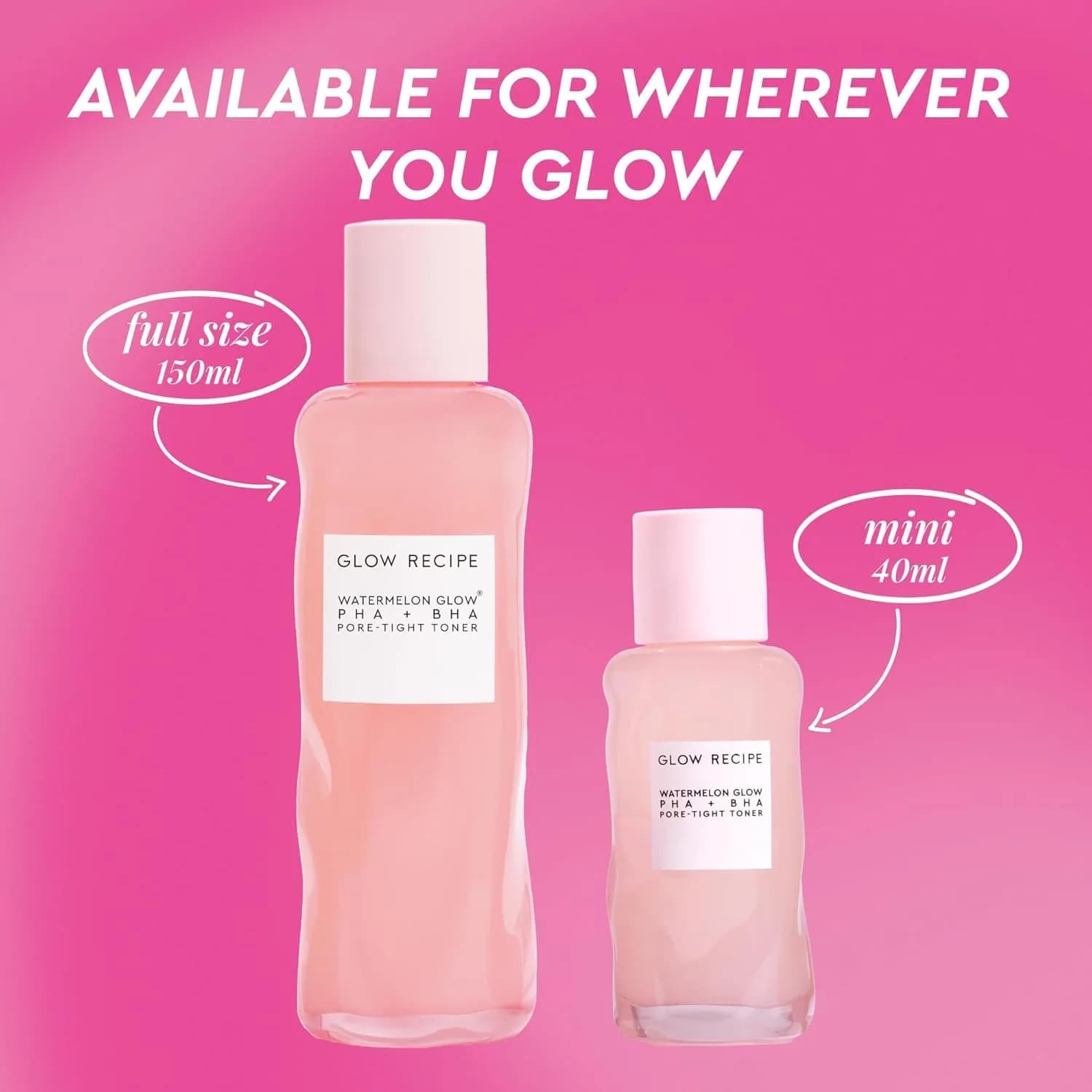 Glow Recipe Watermelon Glow PHA + BHA Pore-Tight Toner 150ml (5 Fl Oz) | Exfoliates & Hydrates for Poreless Skin - view 9