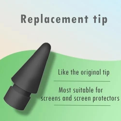 SIXFU Replacement Pencil Tips 4 PCS Black | Compatible with Apple Pencil Pro, USB-C, 1st/2nd Gen thumbnail 5