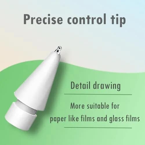 SIXFU Replacement Pencil Tips for Apple Pencil Pro, 1st/2nd Gen, USB-C, Logitech Crayon - 4 Pack thumbnail 5