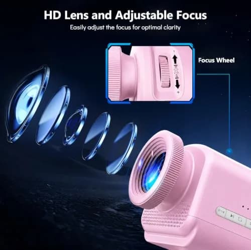 Rossetta 3D Projector with 60 Scenes | Galaxy Star Projector for Room Decor thumbnail 4