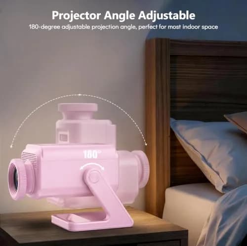 Rossetta 3D Projector with 60 Scenes | Galaxy Star Projector for Room Decor thumbnail 6