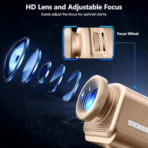 Rossetta 3D Projector with 60 Scenes | Galaxy Star Projector for Room Decor thumbnail 4