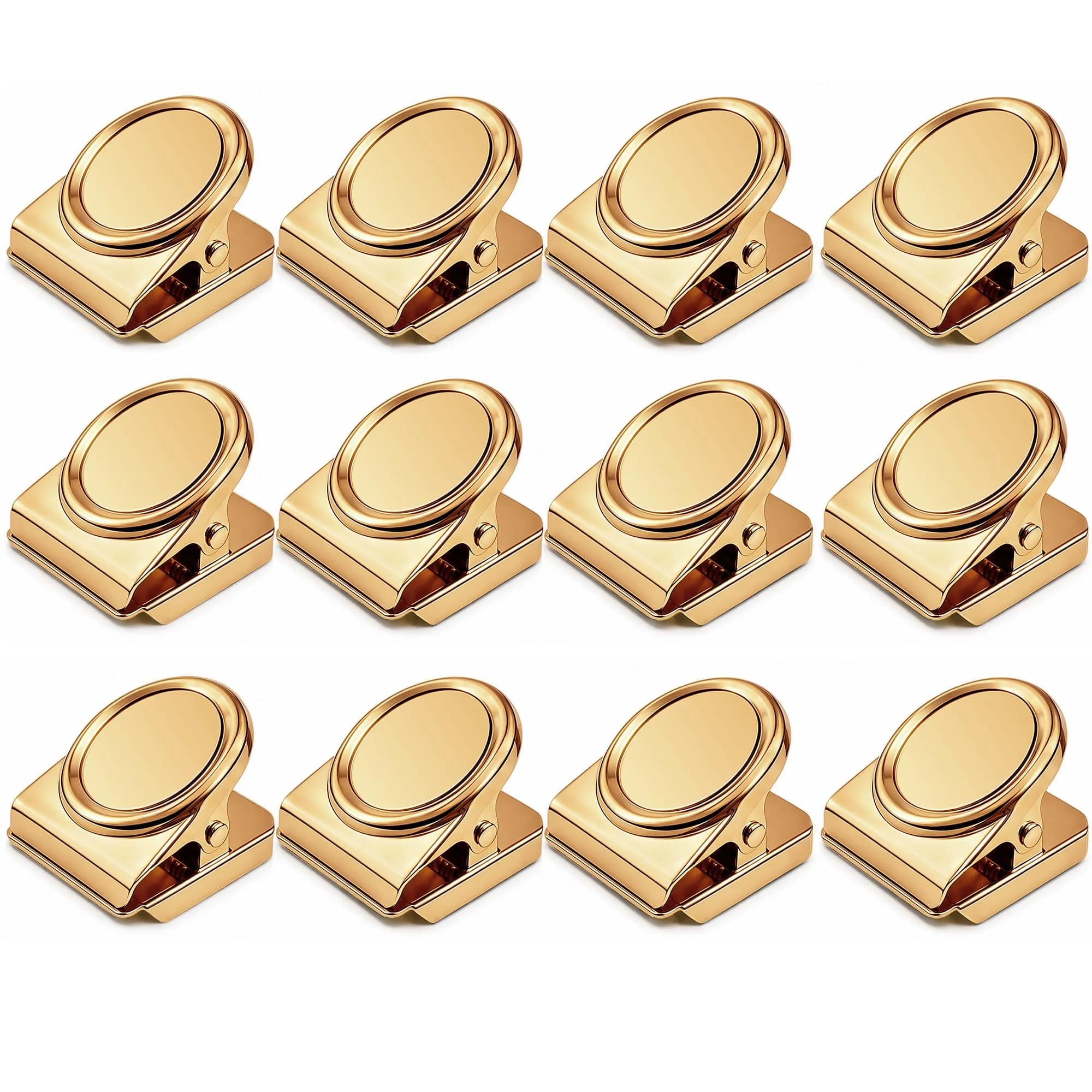 Thimmamma Magnetic Clips 1.5 inch | Heavy Duty Metal Magnet Clips for Whiteboard & Fridge - main product image