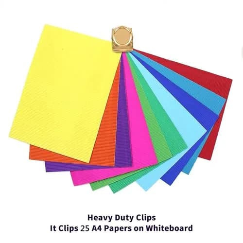 Thimmamma Magnetic Clips 1.5 inch | Heavy Duty Metal Magnet Clips for Whiteboard & Fridge thumbnail 5
