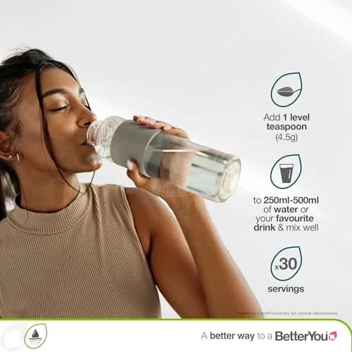 BetterYou Magnesium Max 3 in 1 Drink Powder 4.76 oz | Vegan Lemon Lime Magnesium Blend for Daily Wellness thumbnail 4