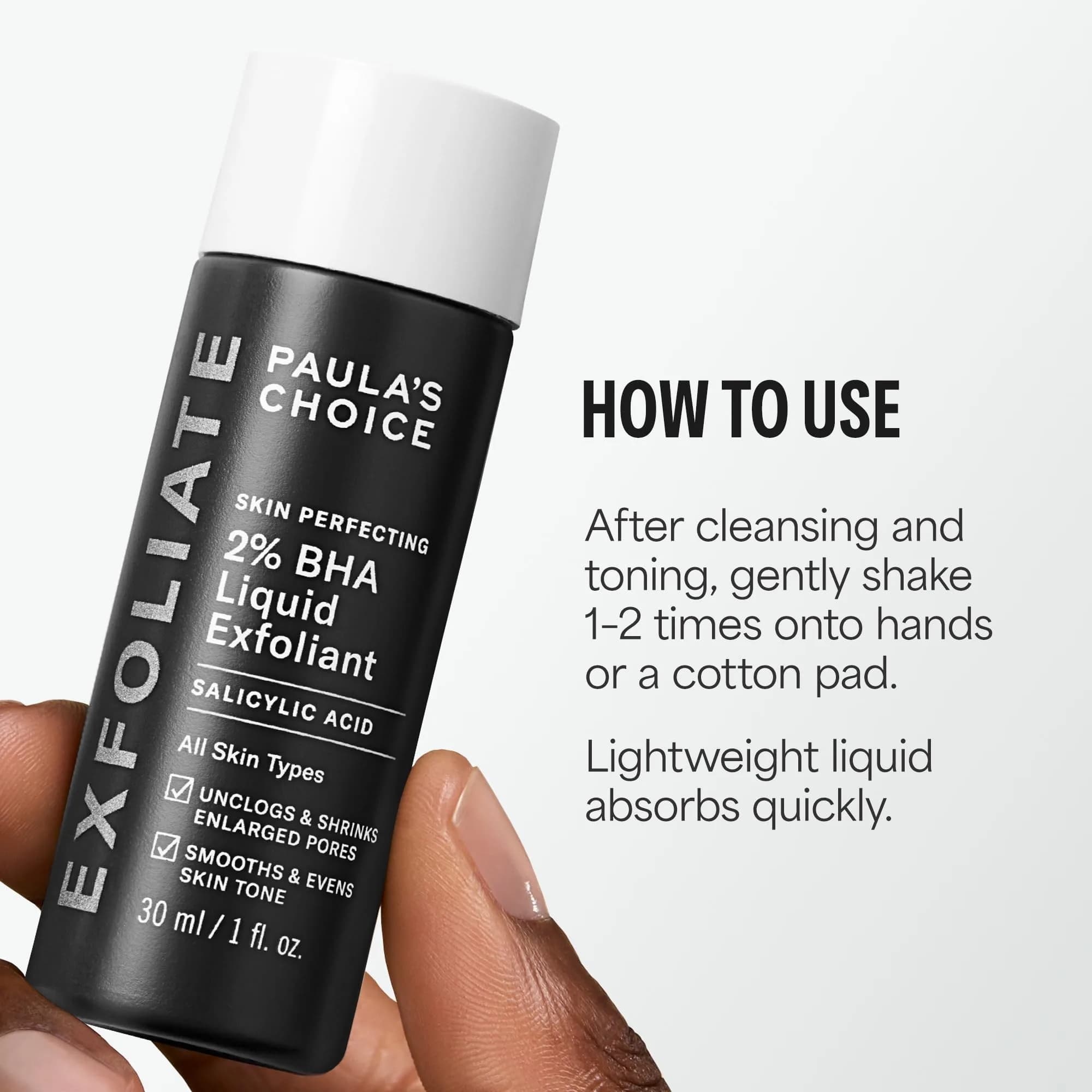 Paula's Choice Skin Perfecting 2% BHA Liquid Exfoliant with Salicylic Acid, 118ml (4 fl oz) | Pores, Wrinkles & Fine Lines - view 8