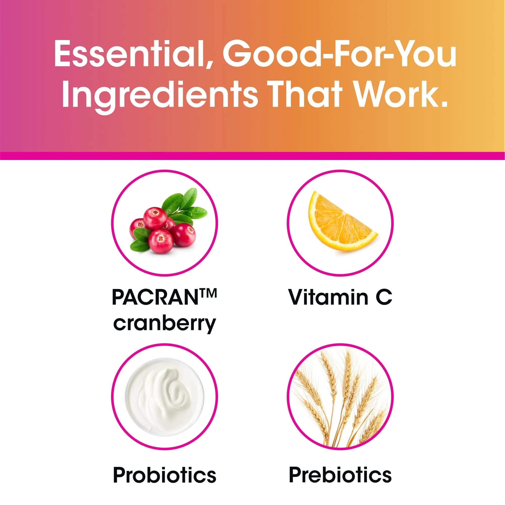 vH essentials Probiotics for Women with Prebiotics & Cranberry - 60 Capsules (Pack of 5) - view 3