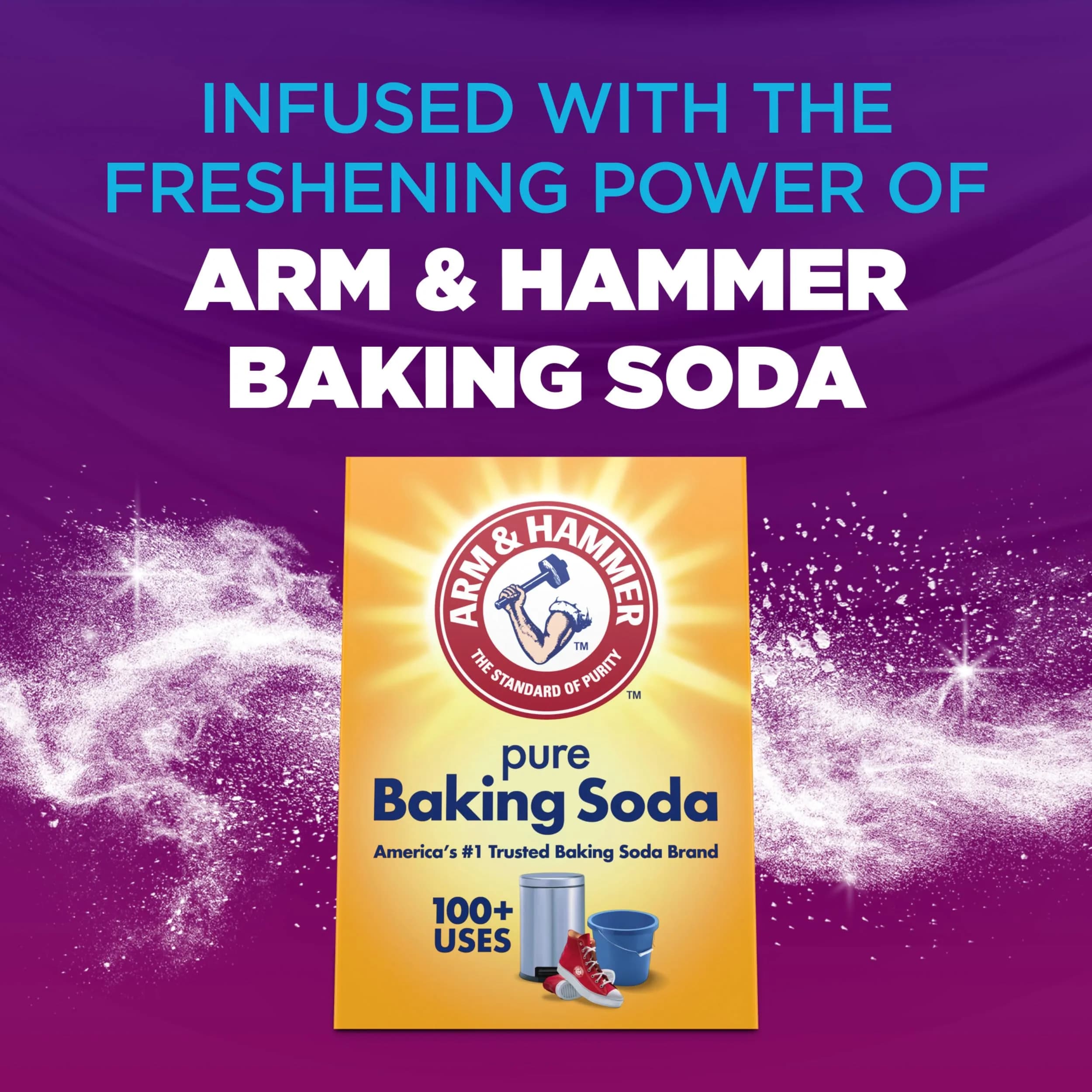 Arm & Hammer Odor Blasters In-Wash Laundry Scent Booster, Fresh Burst, 2.72 kg (96 oz) | Eliminates Tough Odors - view 7