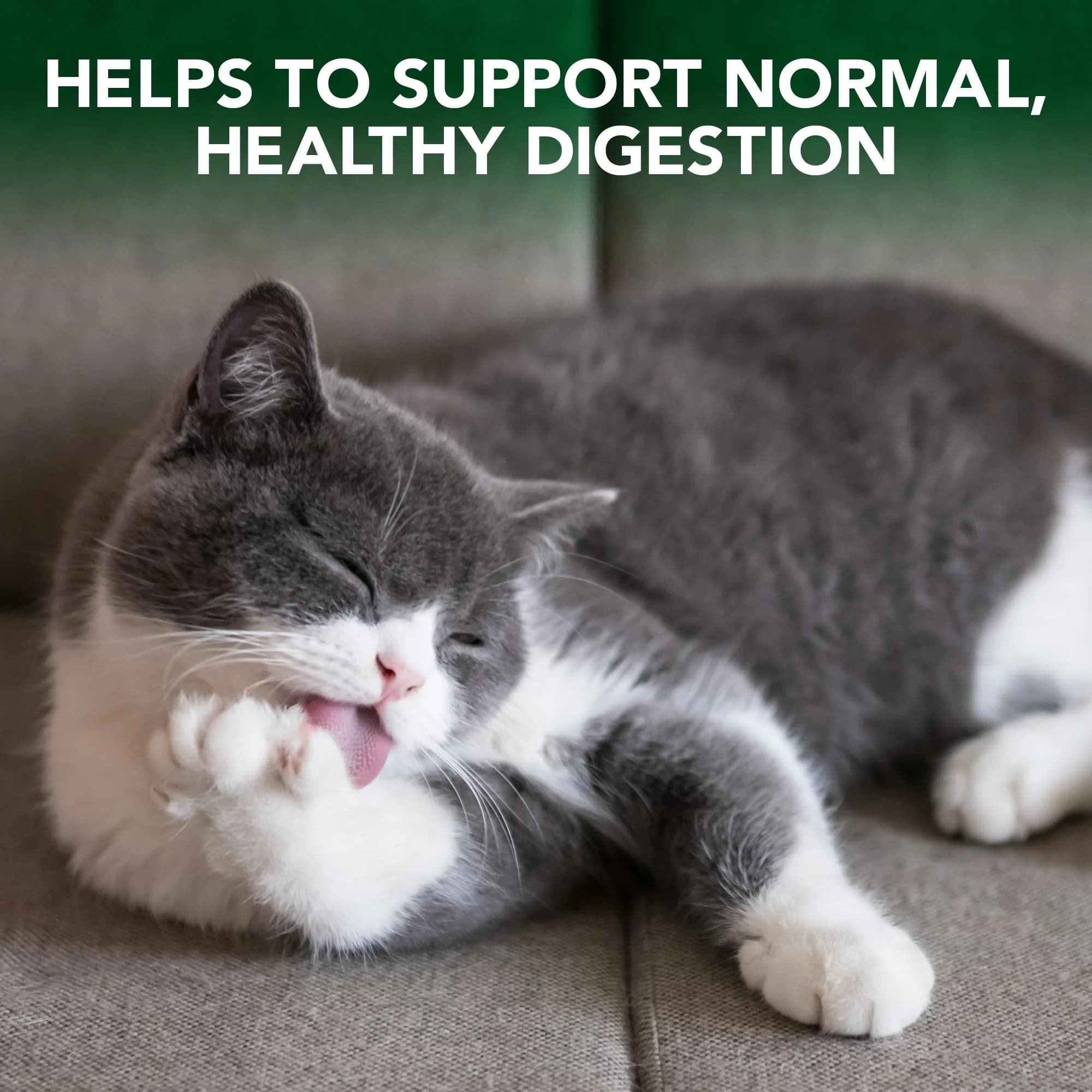 Vet's Best Cat Hairball Relief Digestive Aid Chewable Tablets 720 Count | Vet Formulated Hairball Support Remedy for Cats - view 3