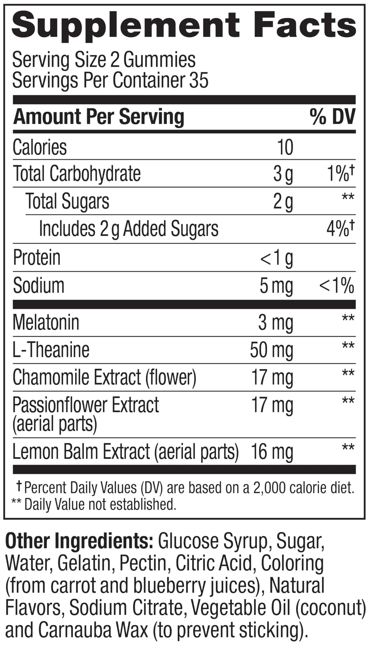 OLLY Sleep Gummy with Melatonin, L-Theanine & Botanicals, Blackberry Zen Flavor, 70 Count | USA Import for Restful Sleep - view 8