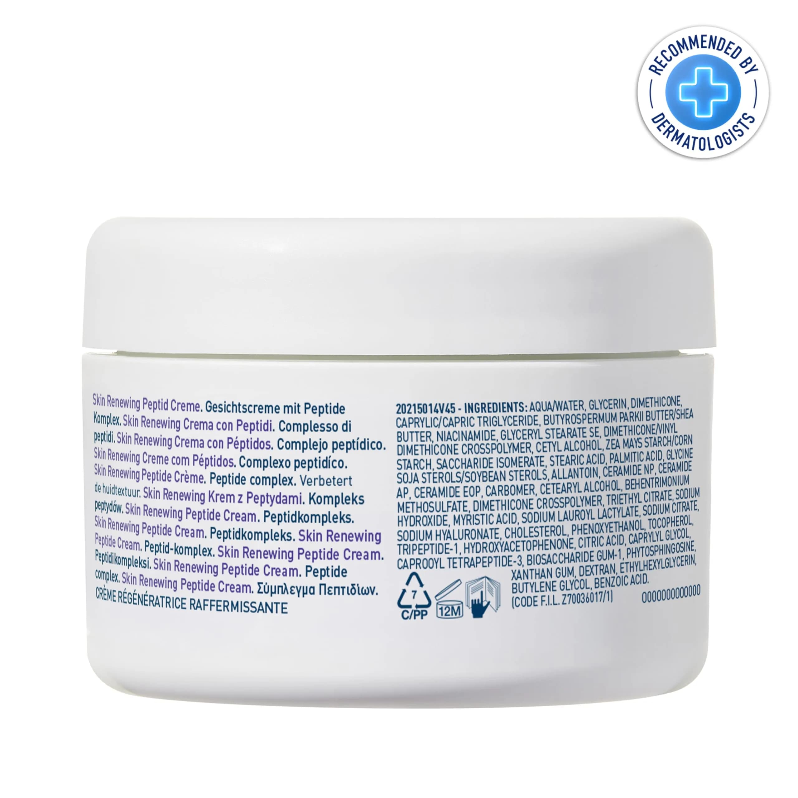 CeraVe Skin Renewing Night Cream, 1.7 Ounce (Pack of 12) - Peptide Complex, Hyaluronic Acid, Ceramide Moisturizer for Face - view 3