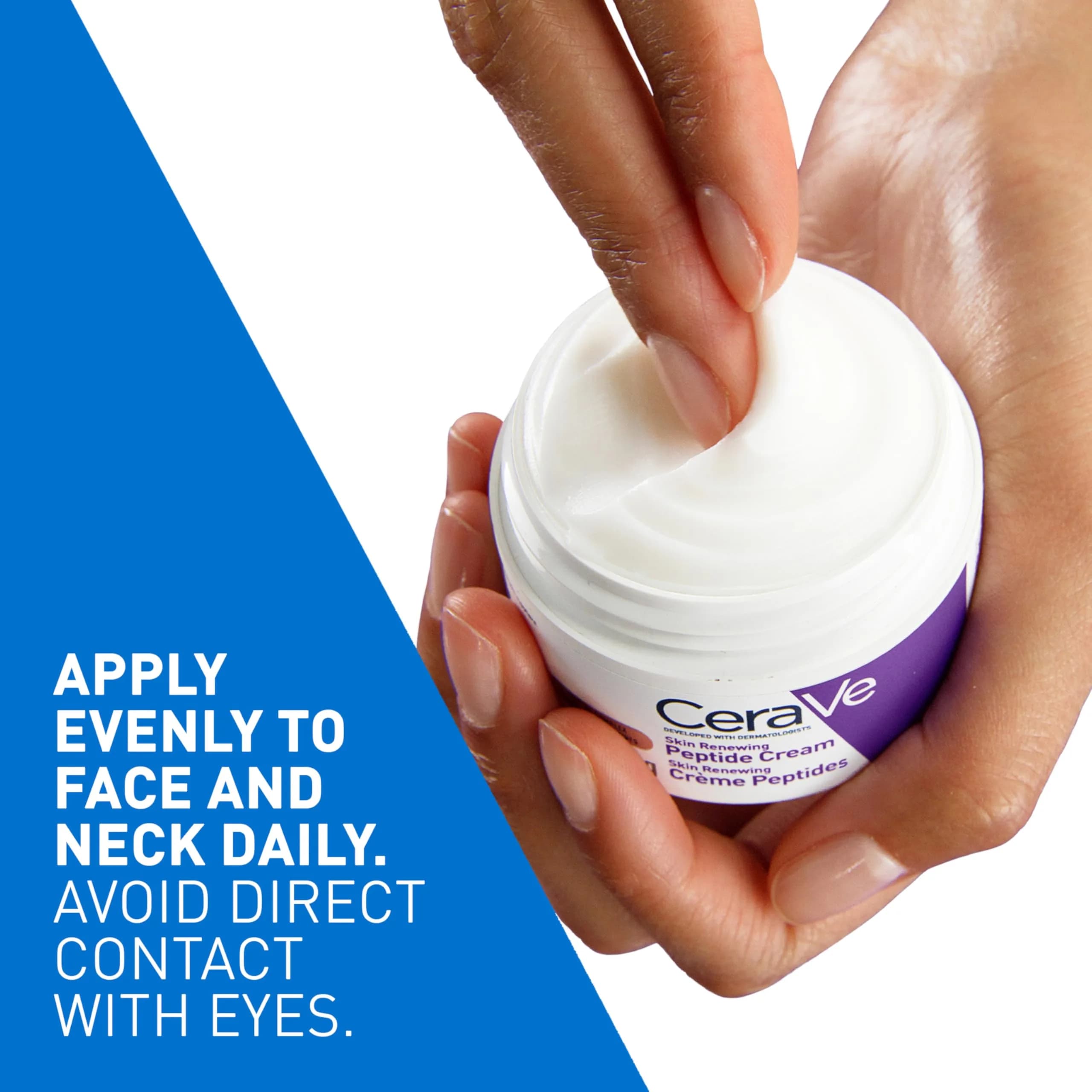 CeraVe Skin Renewing Night Cream, 1.7 Ounce (Pack of 12) - Peptide Complex, Hyaluronic Acid, Ceramide Moisturizer for Face - view 4