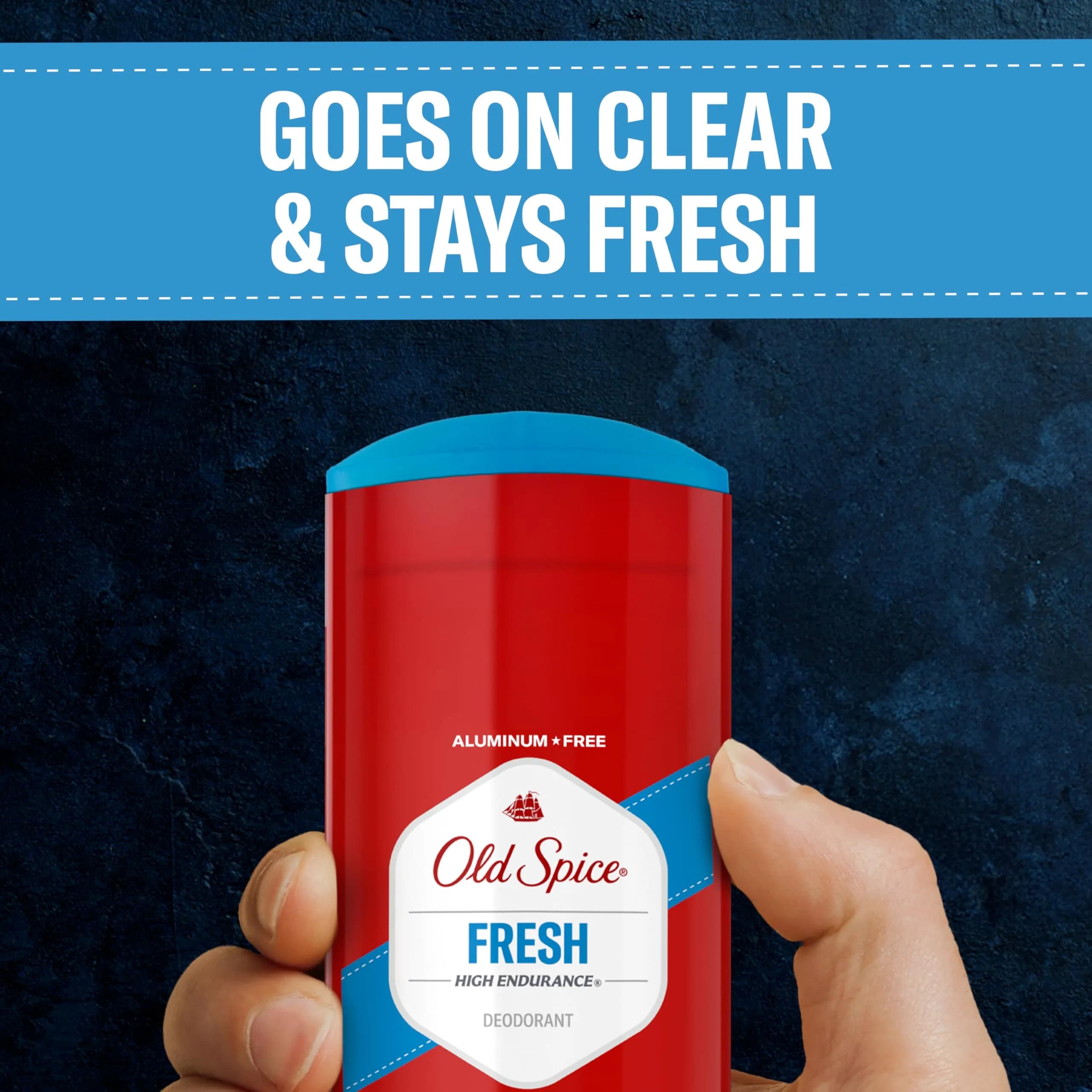Old Spice High Endurance Aluminum Free Deodorant for Men, Fresh Scent, 3.0 oz (Pack of 12) | 24/7 Odor Protection - view 5