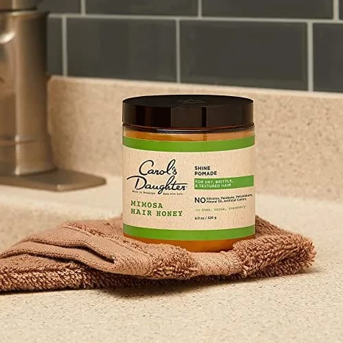 Carol's Daughter Mimosa Hair Honey Shine Pomade for Textured & Curly Hair - Shea Butter & Rosemary Oil, 8 fl oz (Pack of 6) | Moisturizes & Controls Frizz thumbnail 6