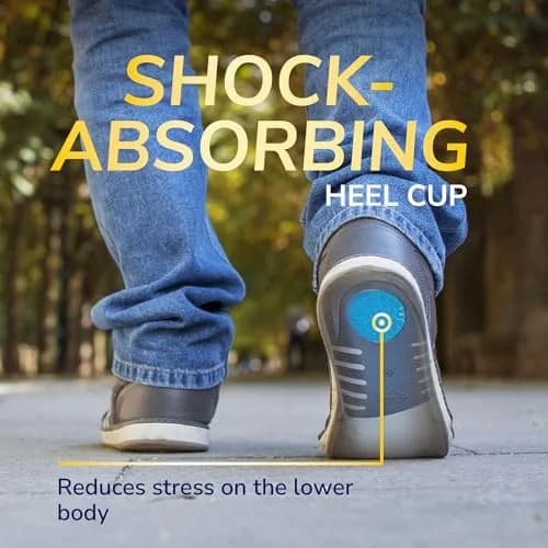 Dr. Scholl's Flat Feet Support Insoles for Men, Size 8-14 (12-Pack) | FDA Approved Arch Support for Overpronation thumbnail 5