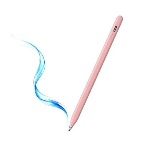 YJSK Rechargeable Stylus Pen for Samsung Galaxy Tab A11+/A11/A9+/A9 & Android Tablets, Precise Writing Pencil, 12-Hr Use, Auto Sleep, Pink thumbnail 1