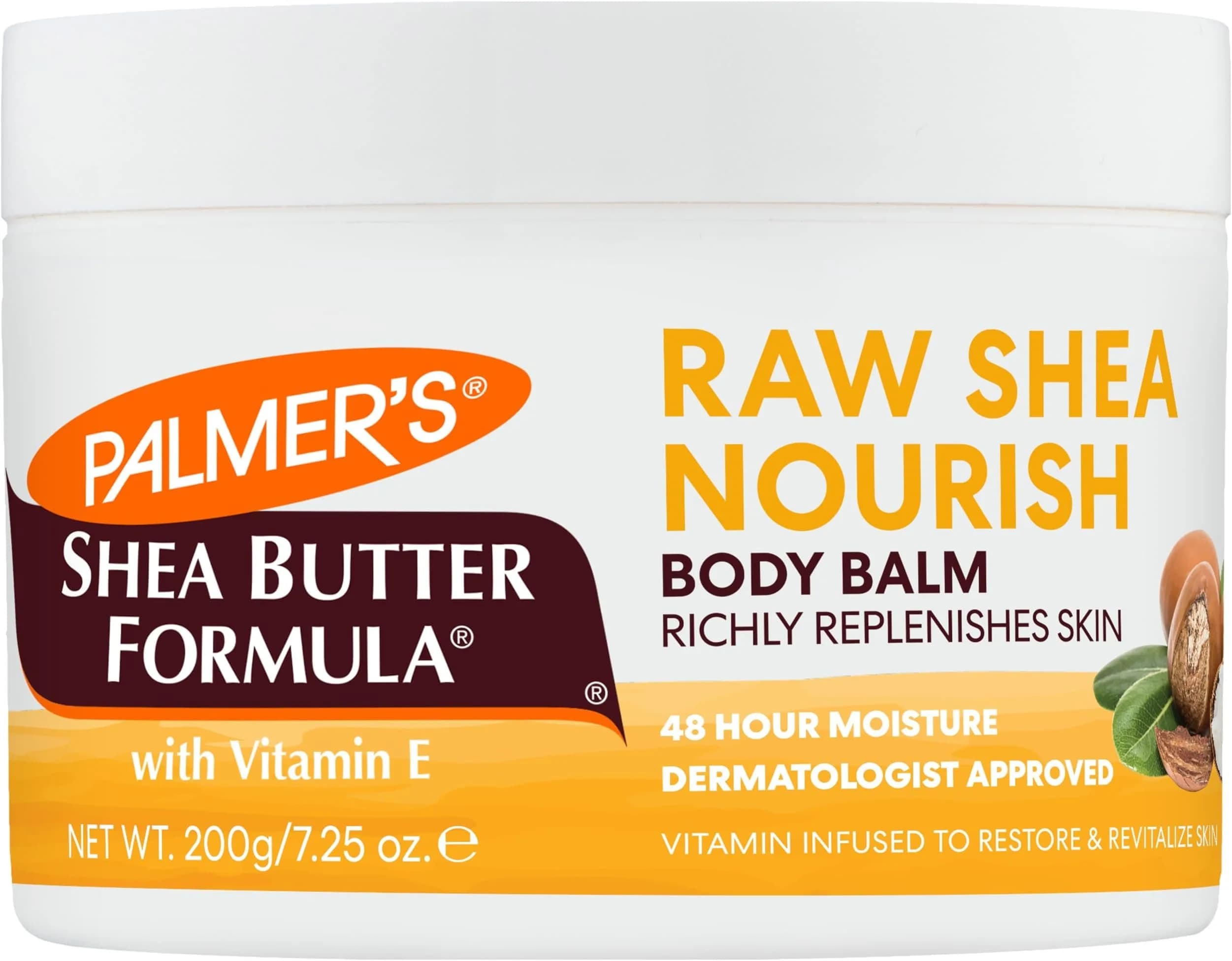 Palmer's Raw African Shea Butter Balm, Pack of 6 - Deeply Nourishes Dry Skin - main product image