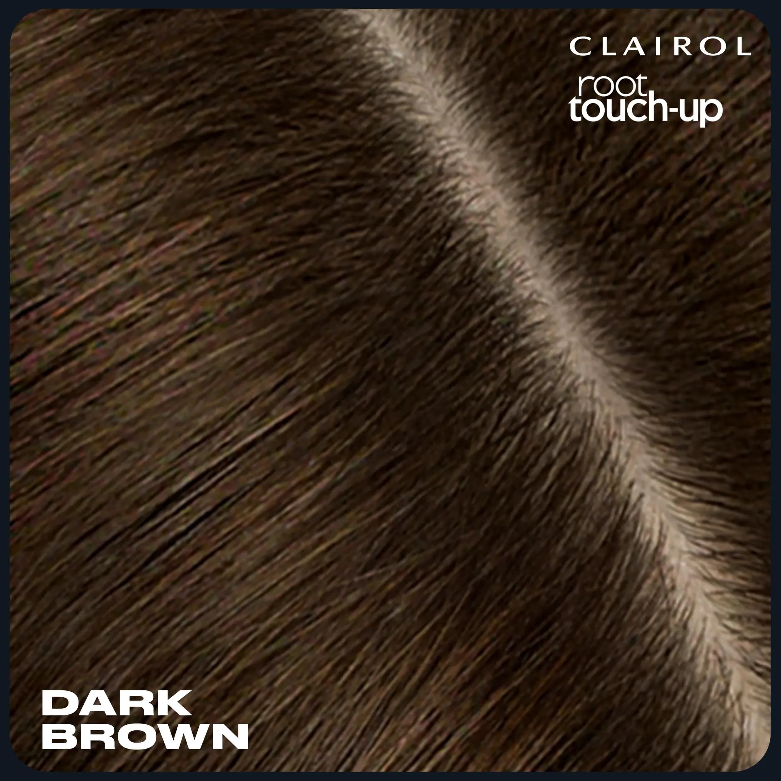 Clairol Root Touch-Up Temporary Concealing Powder, Dark Brown, Pack of 12 | Precision Gray Coverage for On-the-Go - view 4