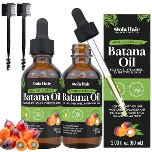 Dolahair Pure Batana Oil for Hair & Scalp 60ml (2.03 Fl Oz) | Natural Kernel Oil for Dry Hair Softness & Shine thumbnail 1