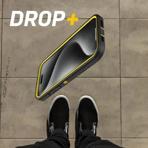 OtterBox Defender Series Case iPhone 15 Pro Max Night (Black & Yellow) | Rugged & Screenless thumbnail 8
