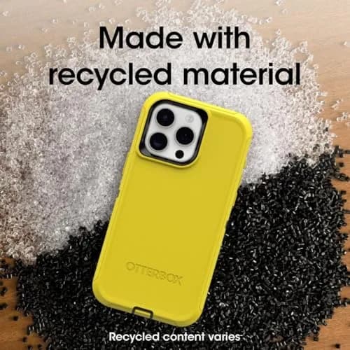 OtterBox Defender Series Case - Night Reverse (Yellow & Black) for iPhone 15 Pro Max | Rugged & Screenless thumbnail 9
