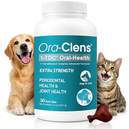 Ora-Clens 1-TDC Softgels for Dog & Cat | Oral & Joint Support (100 words) thumbnail 1