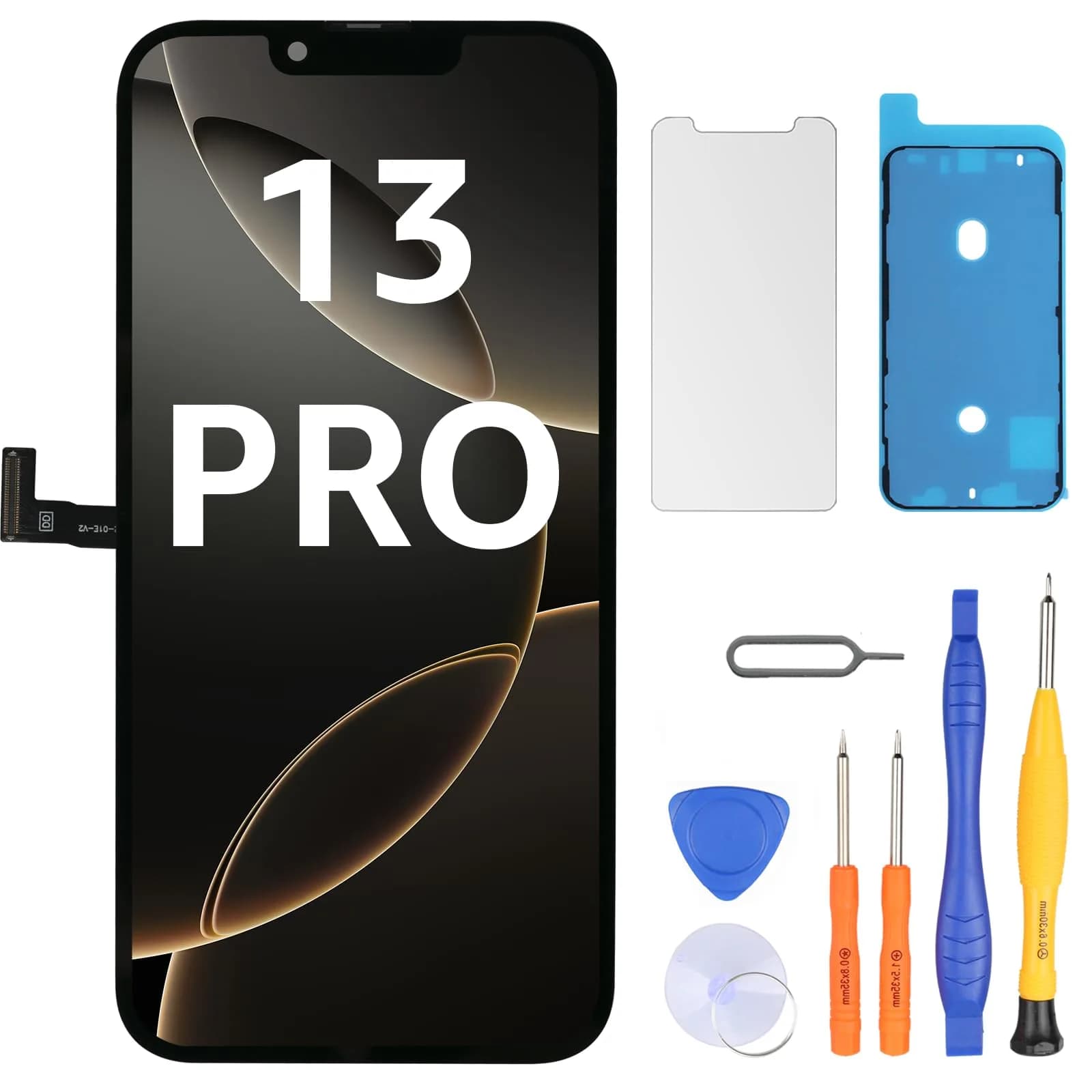 LL TRADER 6.1" FHD LCD Display Screen Replacement for iPhone 13 Pro with Repair Kit - main product image