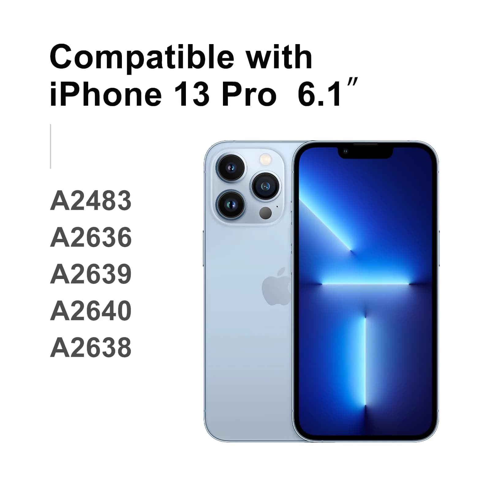 LL TRADER 6.1" FHD LCD Display Screen Replacement for iPhone 13 Pro with Repair Kit - view 2