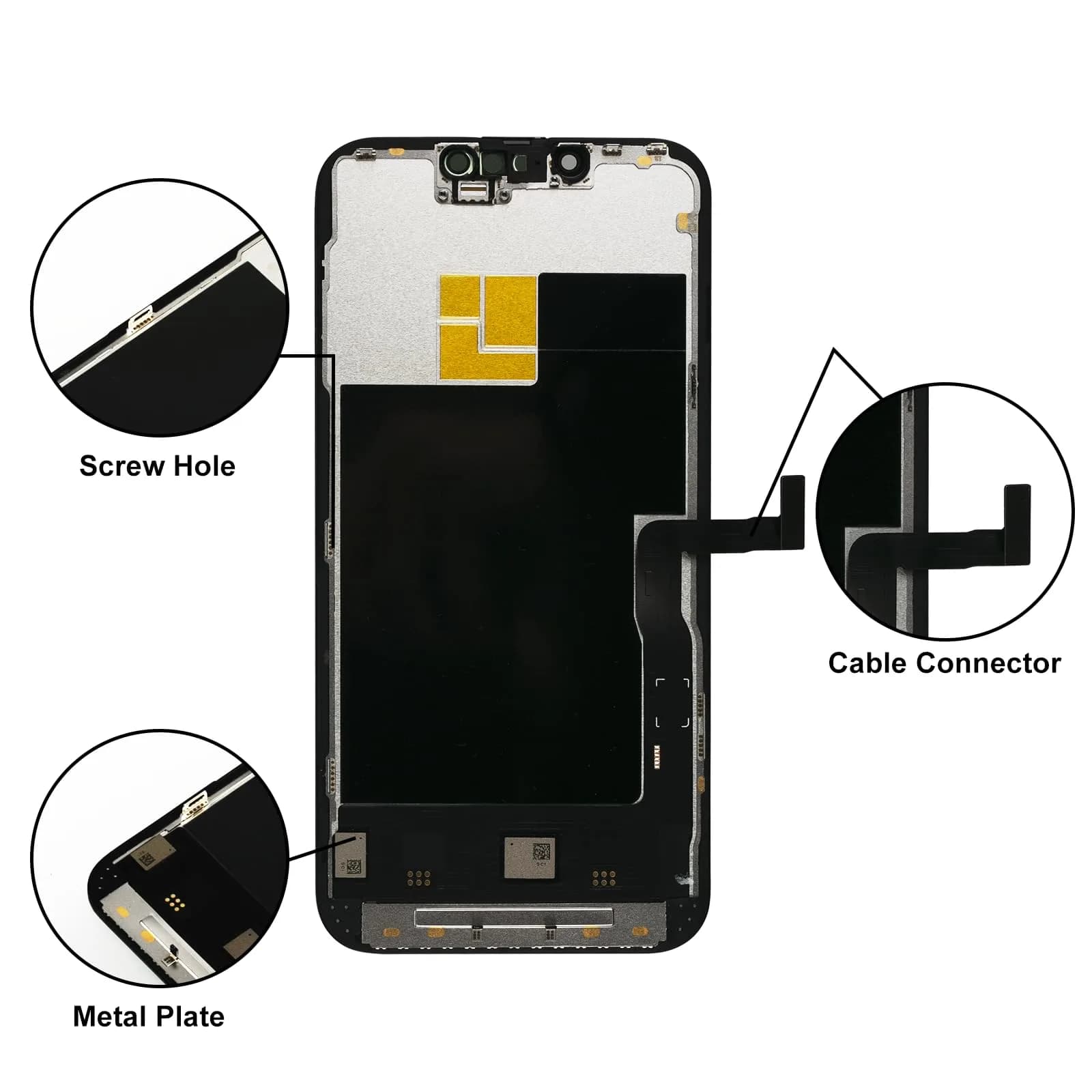 LL TRADER 6.1" FHD LCD Display Screen Replacement for iPhone 13 Pro with Repair Kit - view 3